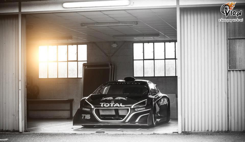 Peugeot 208 T16 Pikes Peak - pierwsza jazda
