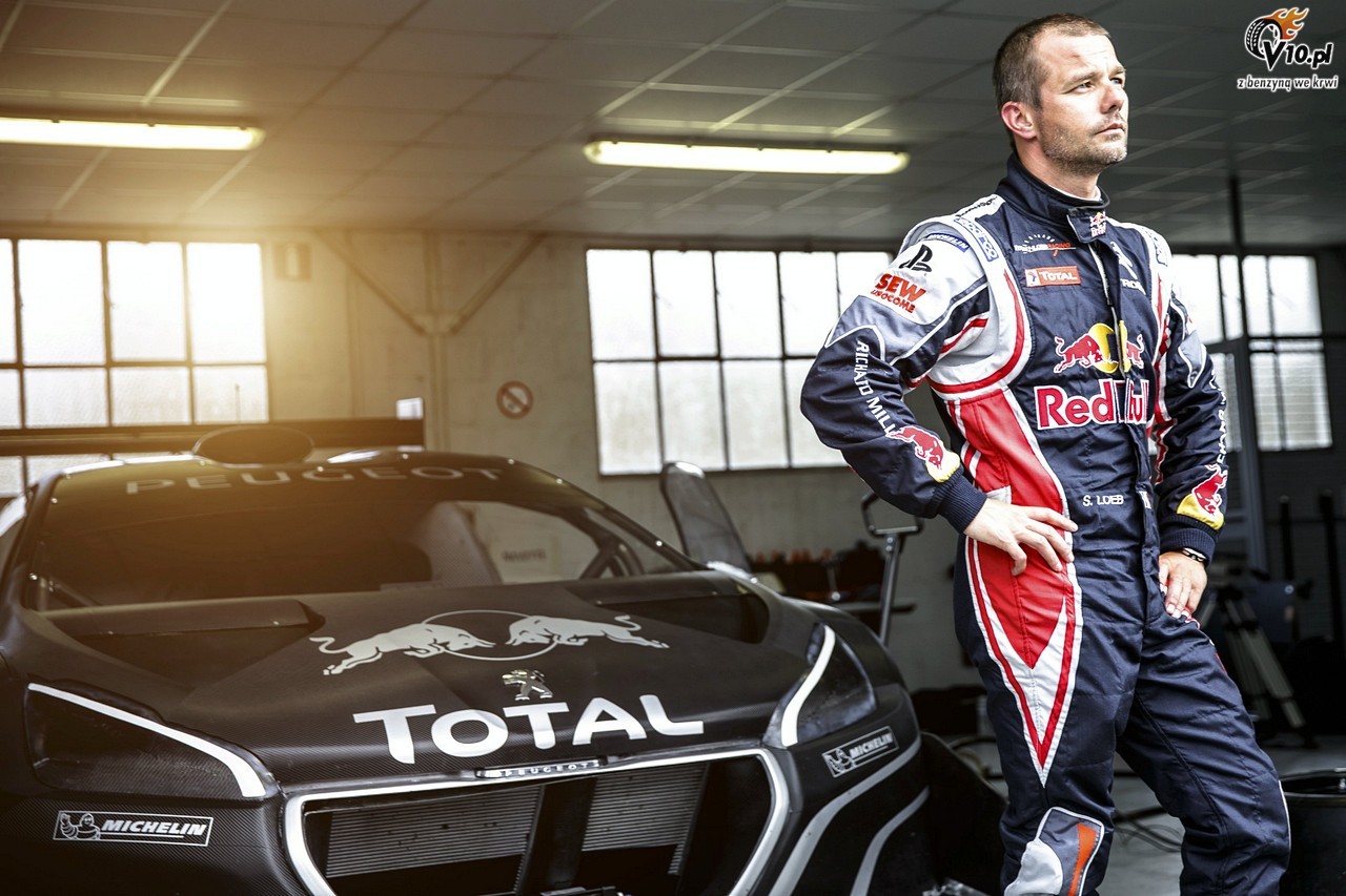 Sebastien Loeb pod wraeniem swojego Peugeota na Pikes Peak