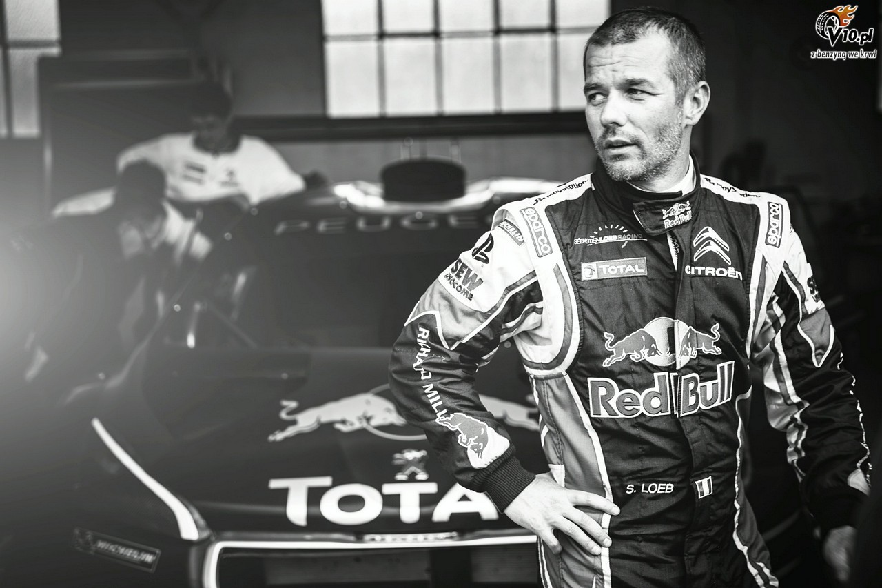 Sebastien Loeb pod wraeniem swojego Peugeota na Pikes Peak