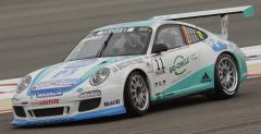 Porsche Supercup, Hiszpania, Kwalifikacje: Engelhart przed Giermaziakiem i Lukasem. Szczerbiski 10.