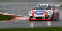 Porsche Supercup: Giermaziak pity w treningu na Hockenheim. Lisowski dosta czarn flag