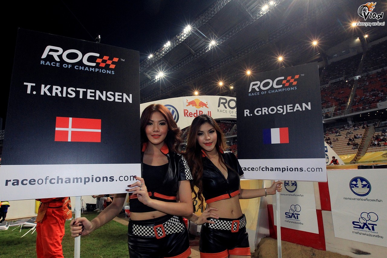 Race of Champions 2012: Grosjean nieoczekiwanie zwyciy zmagania indywidualne