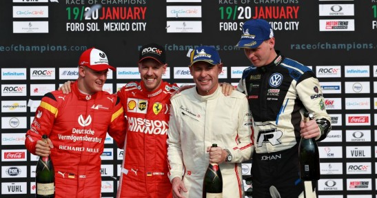 Race of Champions: Kristensen i Kristoffersson zdobyli Puchar Narodów, pokonując Vettela i Schumachera