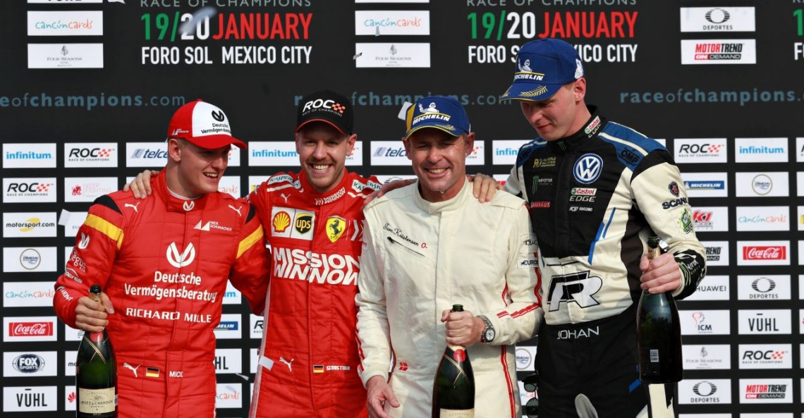 Race of Champions: Kristensen i Kristoffersson zdobyli Puchar Narodów, pokonując Vettela i Schumachera