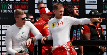 Vettel przegrał w finale Race of Champions - Puchar Narodów,...
