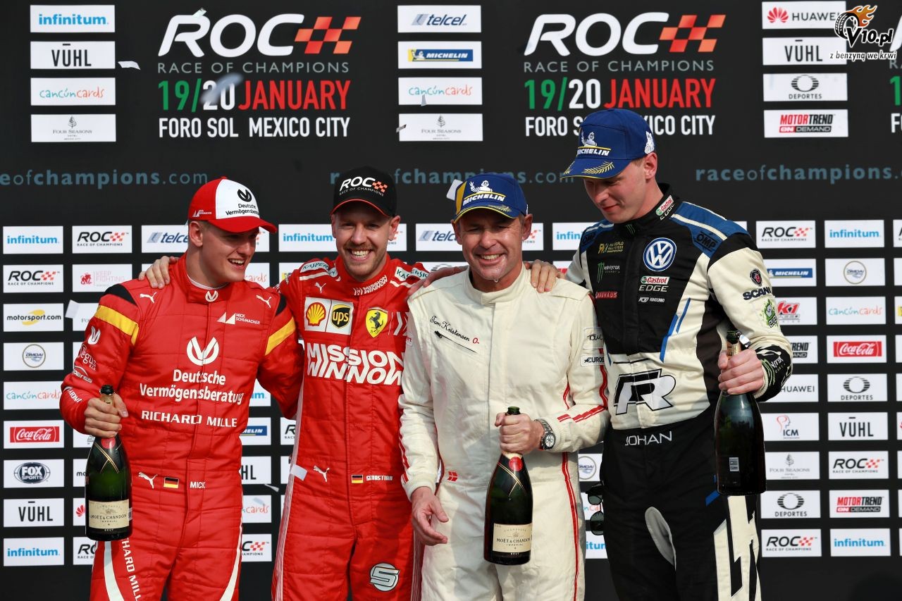 Race of Champions: Kristensen i Kristoffersson zdobyli Puchar Narodów, pokonując Vettela i Schumachera