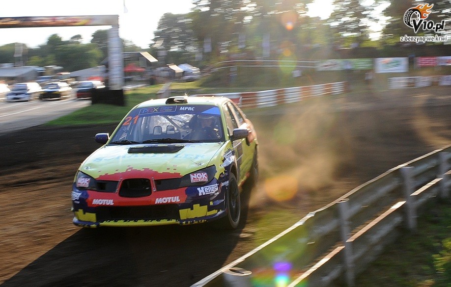 Przygoski zadebiutowa w Mistrzostwach Polski Rallycross i stan na podium