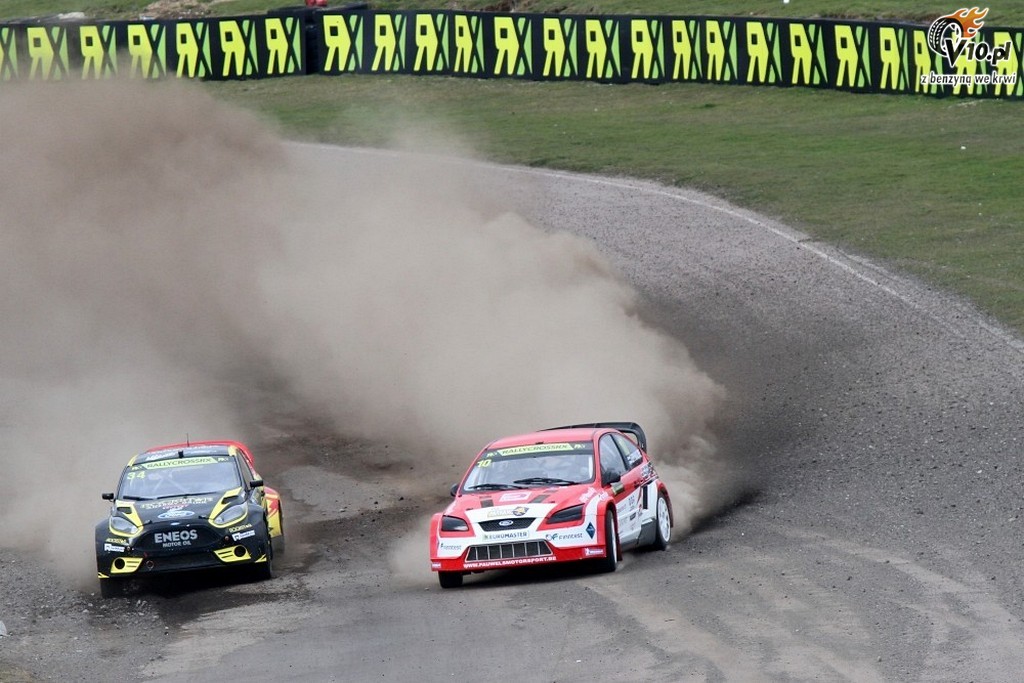 ME w rallycrossie - Lydden Hill 2013