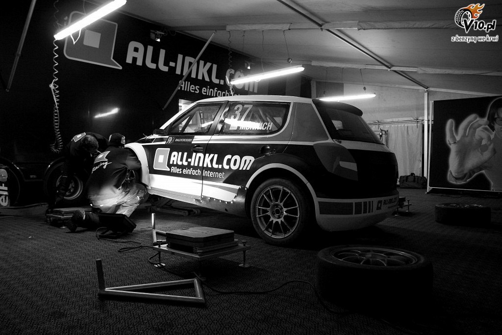 ME w rallycrossie - Lydden Hill 2013