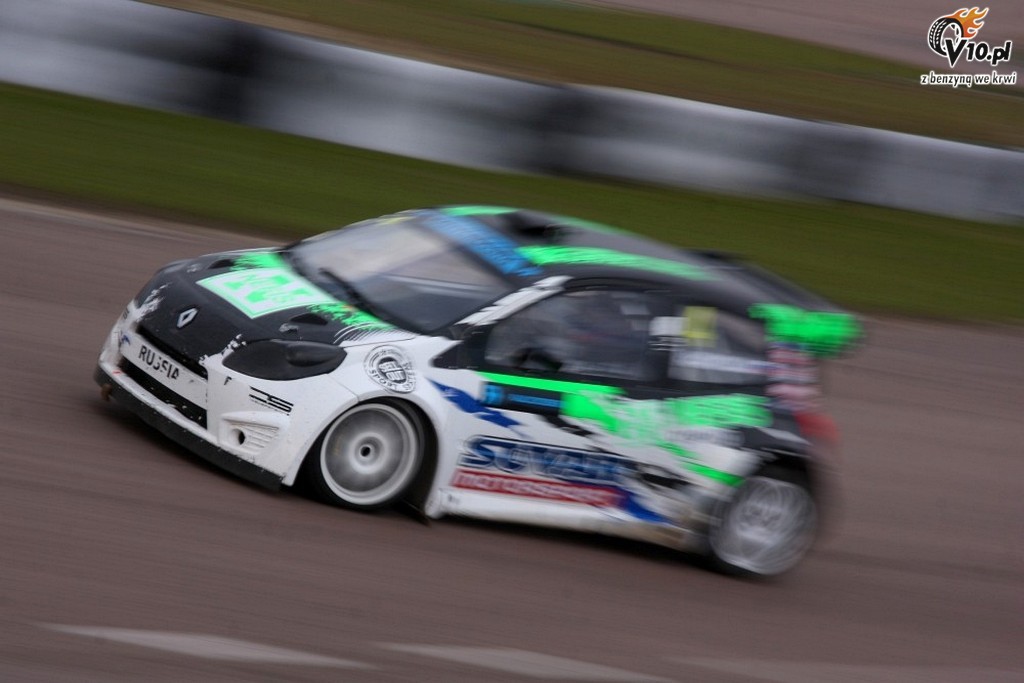ME w rallycrossie - Lydden Hill 2013
