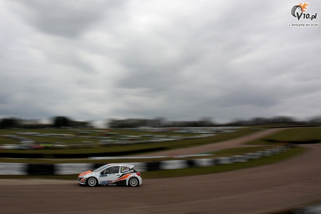 ME w rallycrossie - Lydden Hill 2013