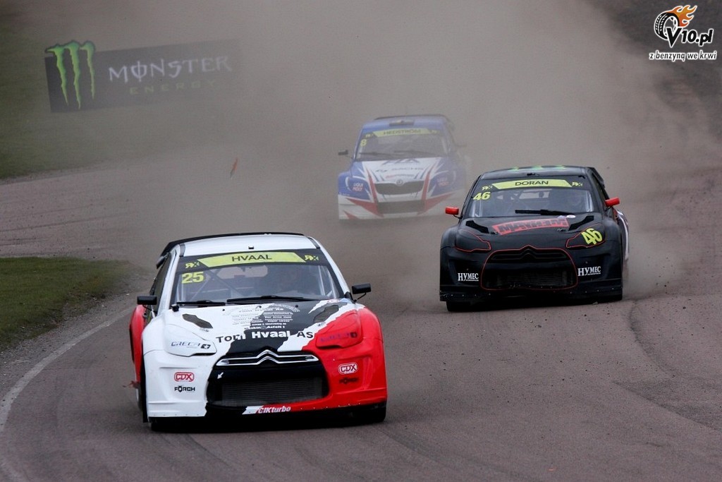 ME w rallycrossie - Lydden Hill 2013
