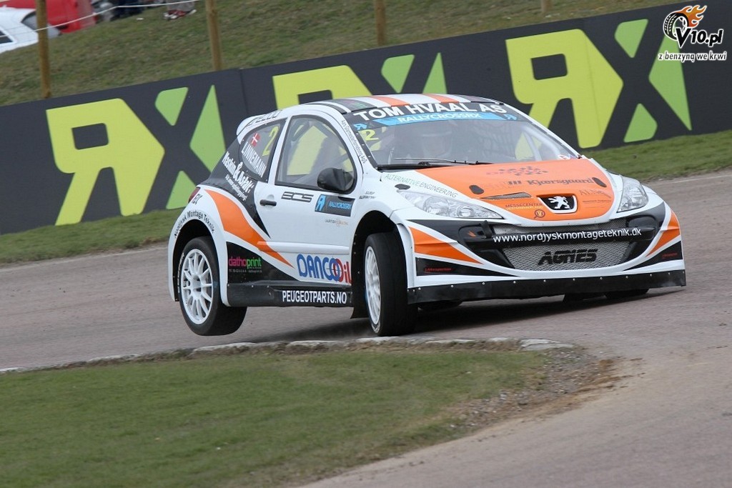 ME w rallycrossie - Lydden Hill 2013