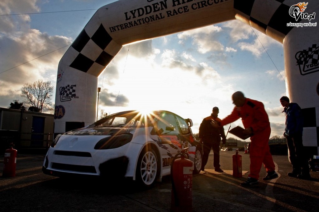 ME w rallycrossie - Lydden Hill 2013