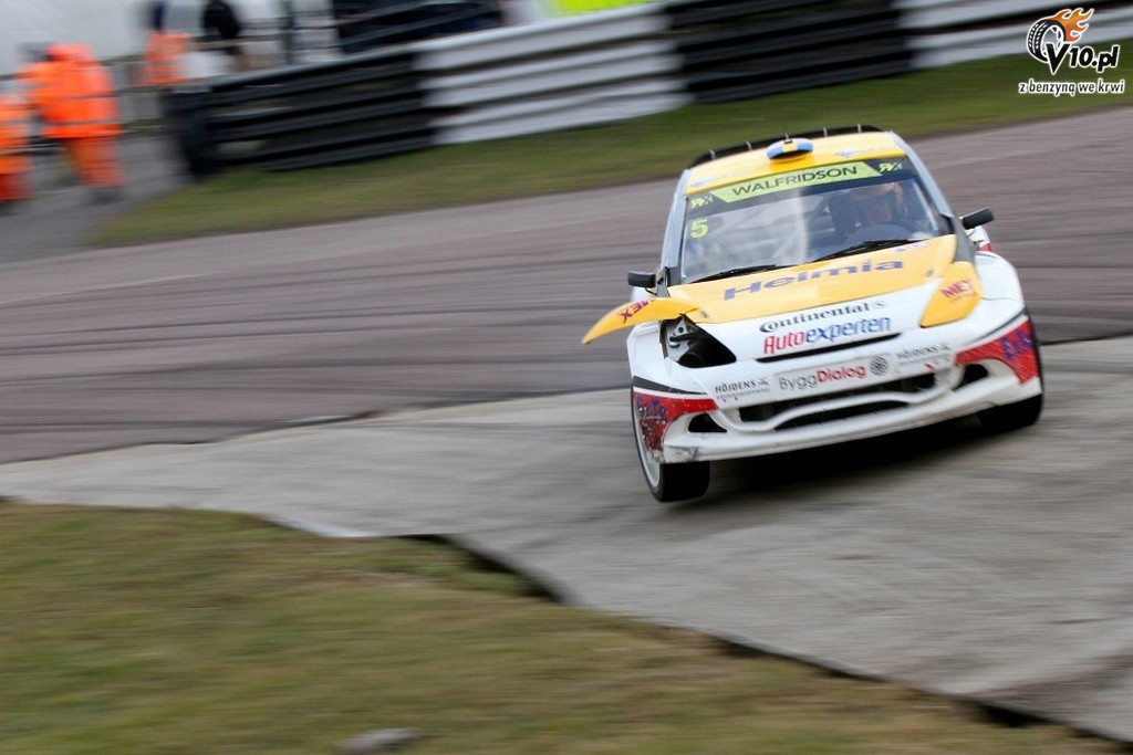 ME w rallycrossie - Lydden Hill 2013