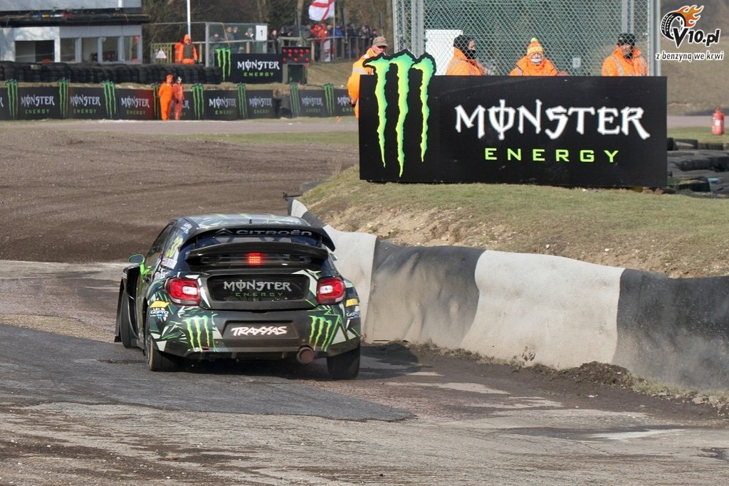 ME w rallycrossie - Lydden Hill 2013