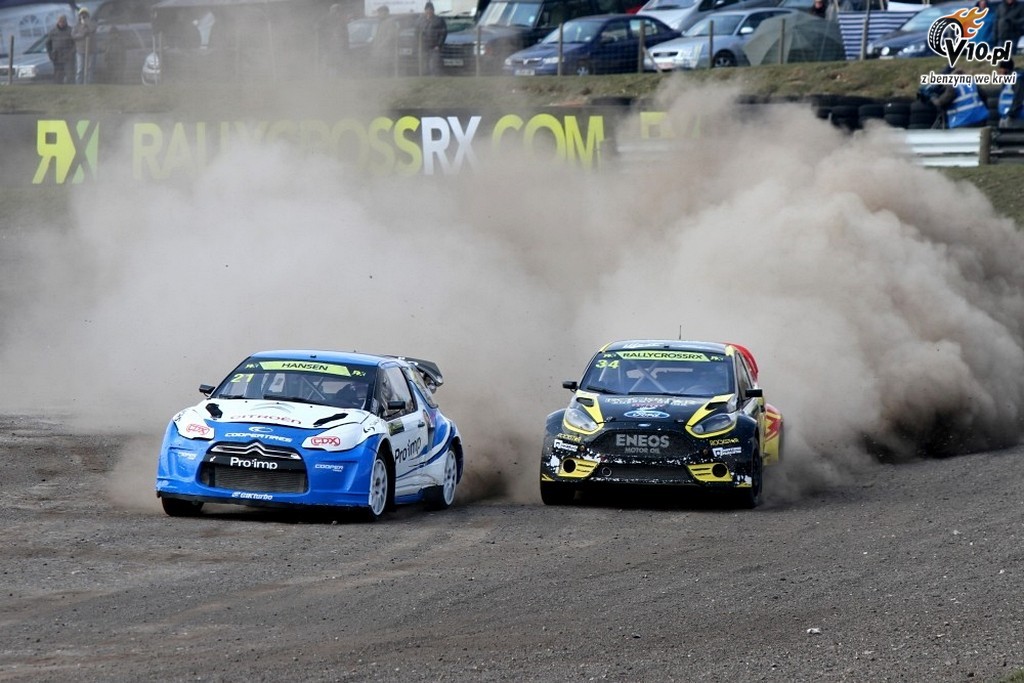 ME w rallycrossie - Lydden Hill 2013