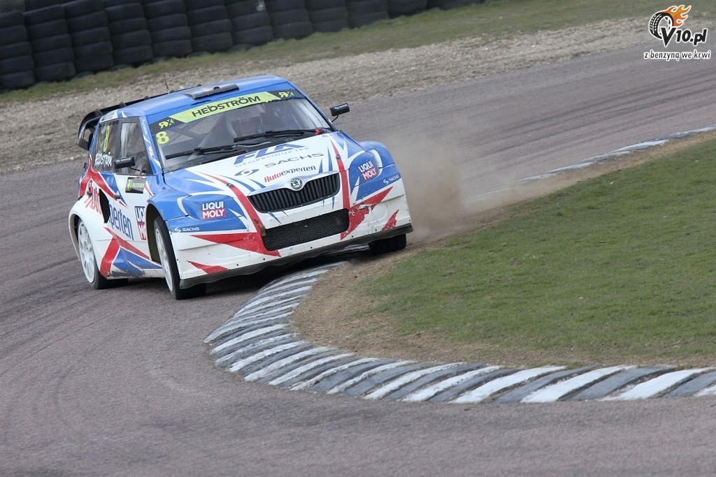 ME w rallycrossie - Lydden Hill 2013