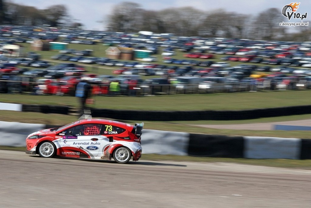 ME w rallycrossie - Lydden Hill 2013