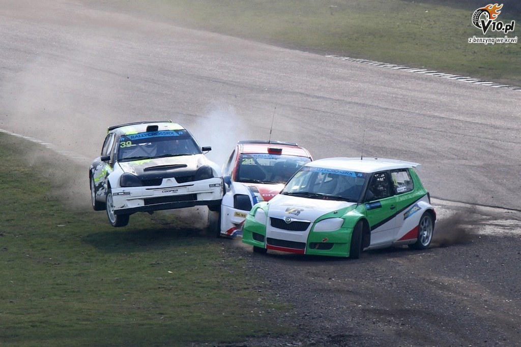 ME w rallycrossie - Lydden Hill 2013