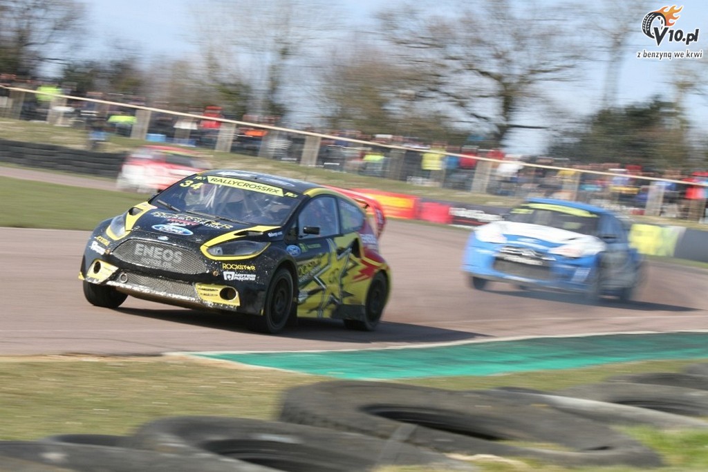 ME w rallycrossie - Lydden Hill 2013
