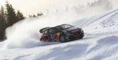 Loeb trenuje rallycross... na śniegu