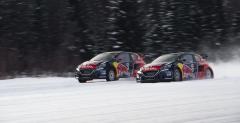 Loeb trenuje rallycross... na niegu