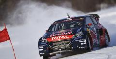Loeb trenuje rallycross... na śniegu