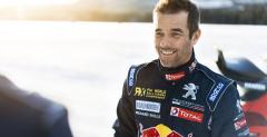 Loeb trenuje rallycross... na niegu