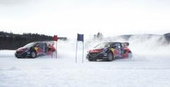 Loeb trenuje rallycross... na śniegu