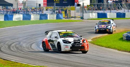 RallycrossRX: Pierwsze zwycięstwo Hvaala w Supercar. Młody Norweg zdobył Greinbach