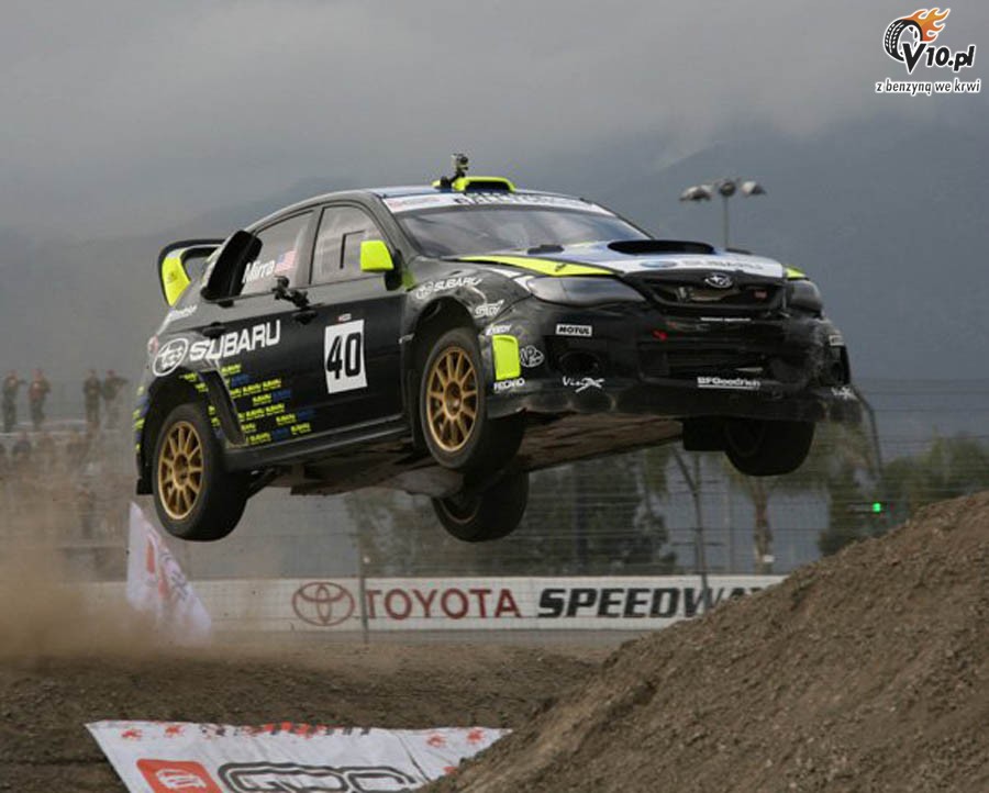X Games 17 Uliczny tor rallycross Los Angeles