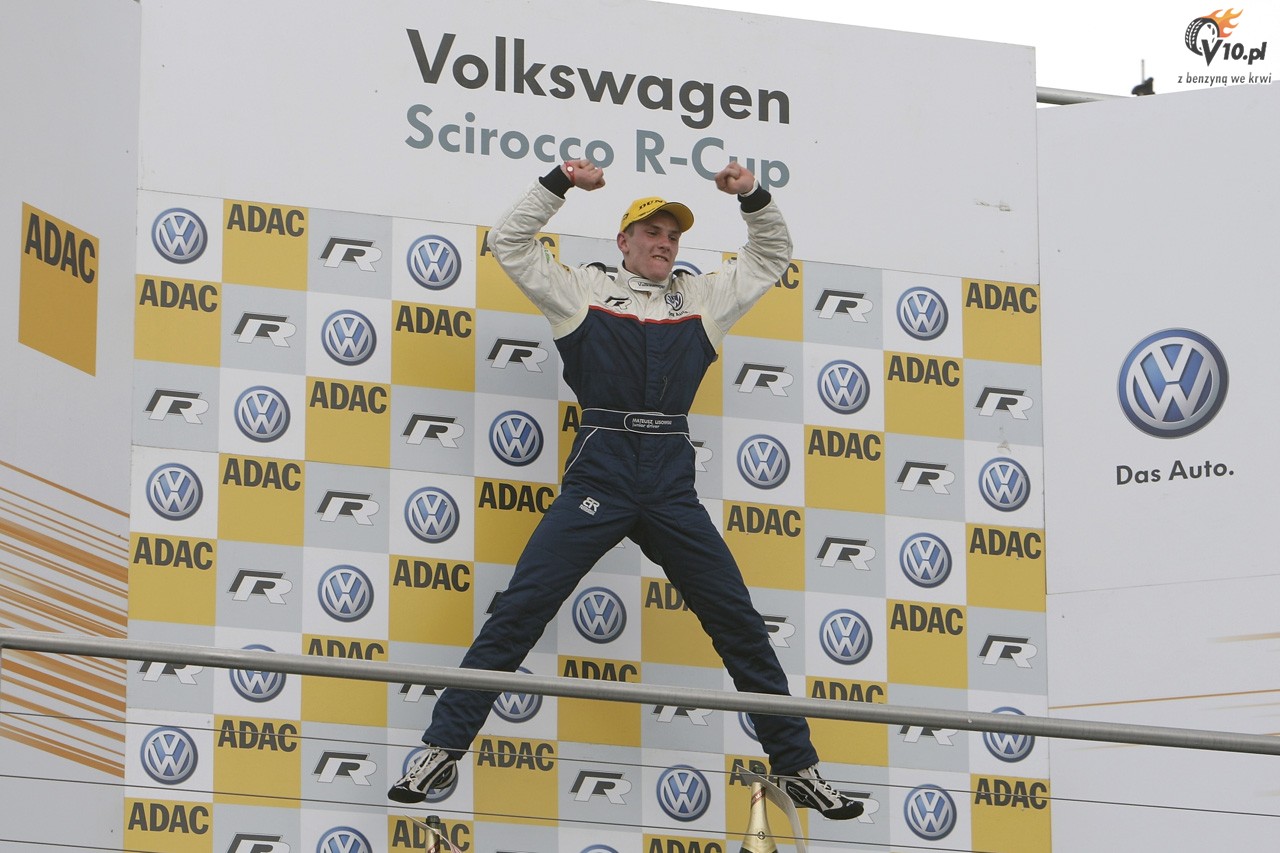 Scirocco R-Cup: Pole position dla Lisowskiego!