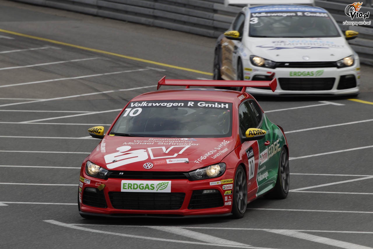 Fotografie z wycigu Scirocco R-Cup na Norisringu 2011
