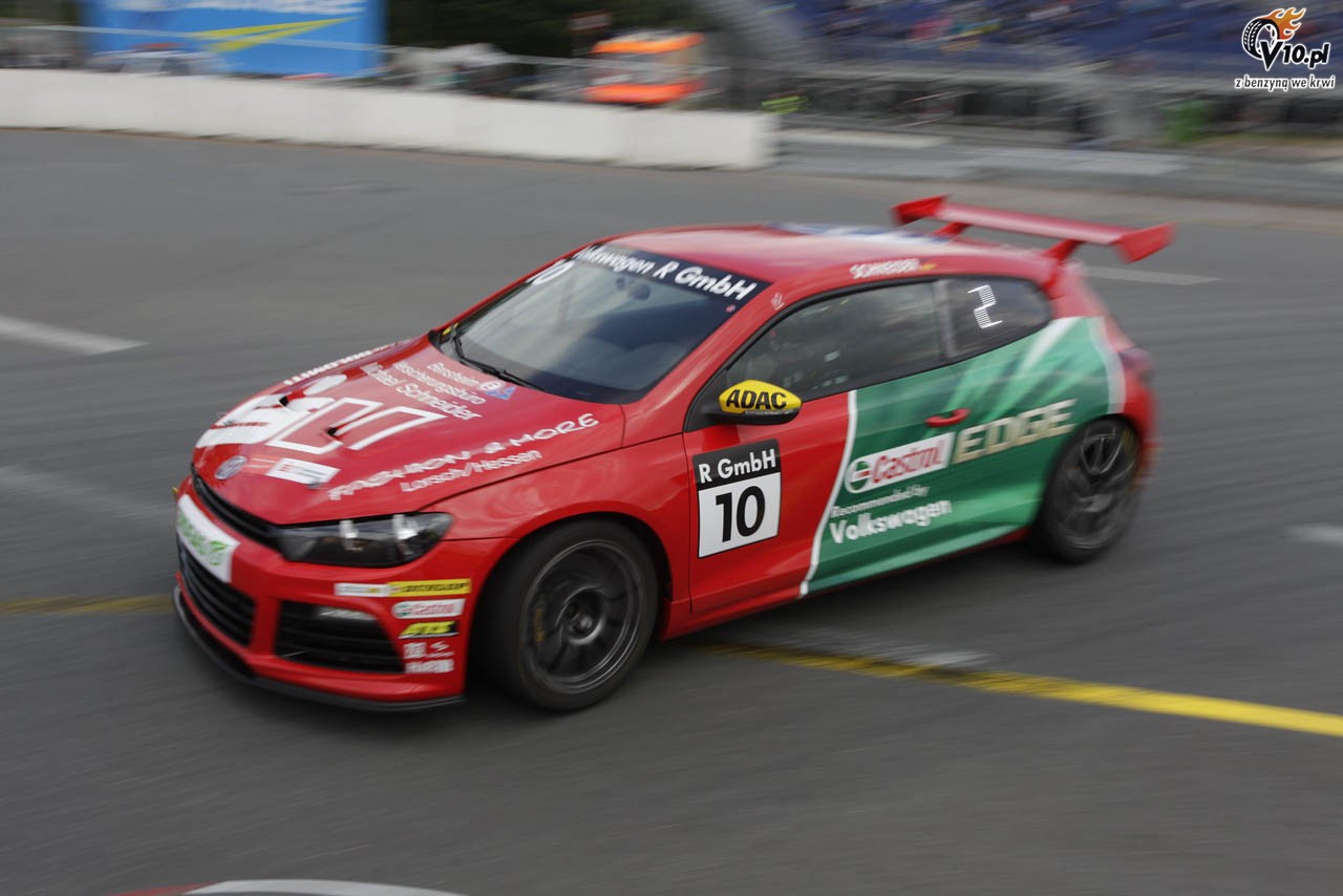 Fotografie z wycigu Scirocco R-Cup na Norisringu 2011