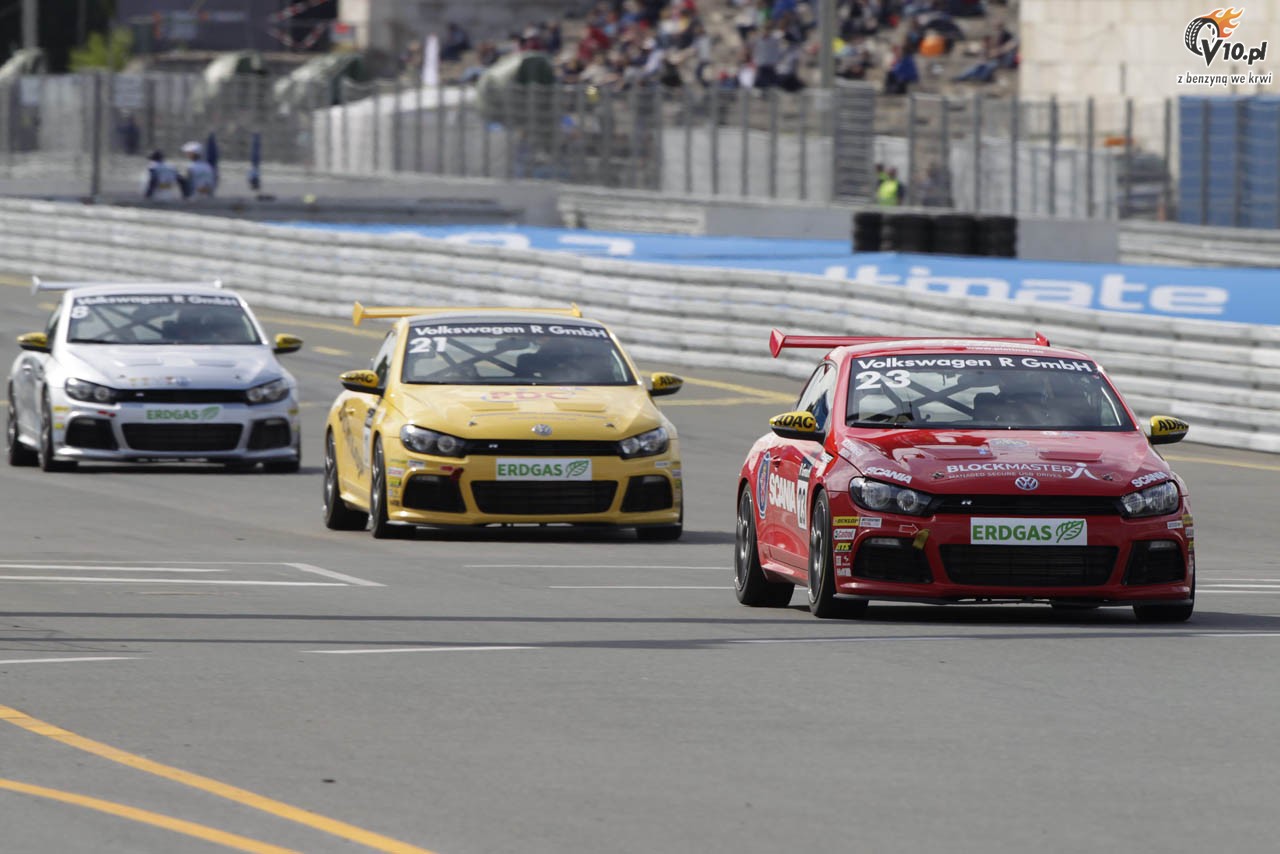 Fotografie z wycigu Scirocco R-Cup na Norisringu 2011