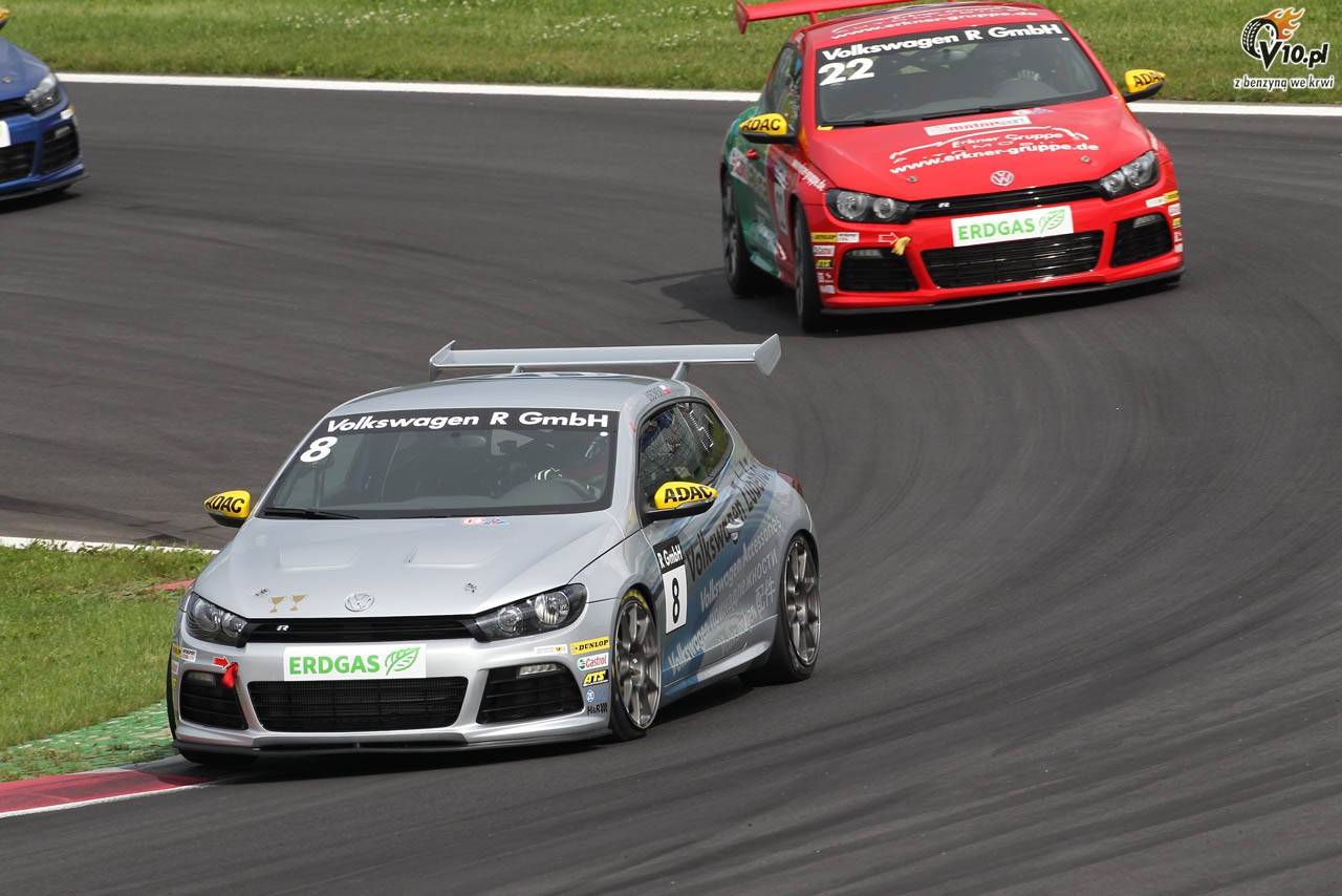 Scirocco R-Cup, Lausitz: Lisowski i Gadysz rusz z czwartego rzdu