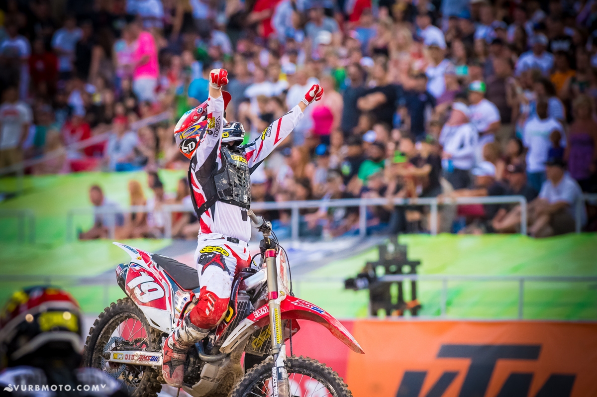 17. Runda Monster Energy Supercross 2013 - fina w Las Vegas