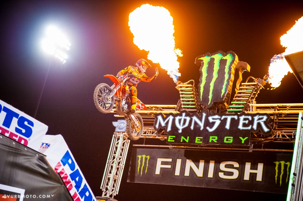 17. Runda Monster Energy Supercross 2013 - fina w Las Vegas