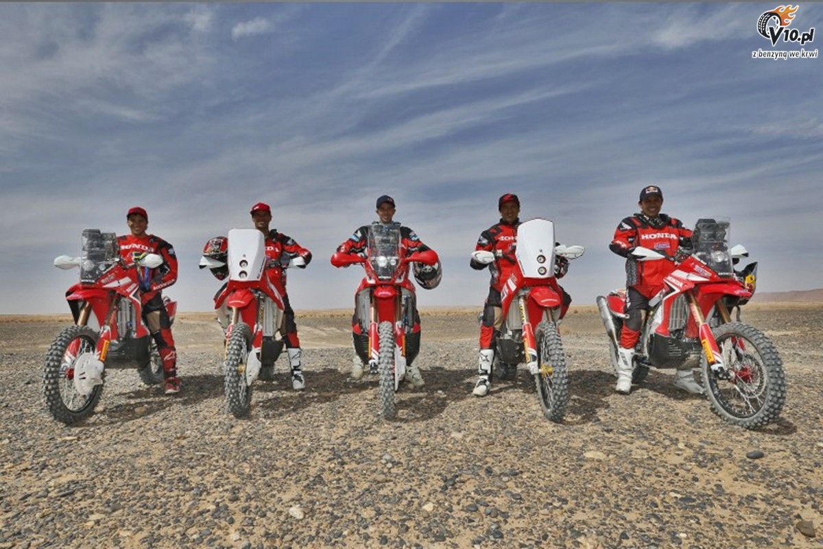 Team honda dakar 2013 #7