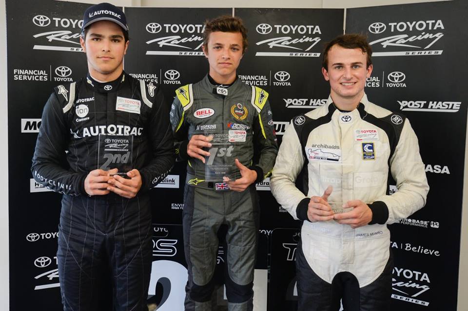 Ptak drugi raz nie ukoczy wycigu w Toyota Racing Series