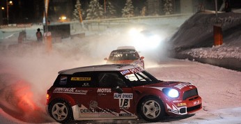 Sebastien Loeb w Trophee Andros - wyścigach na śniegu i lodzie