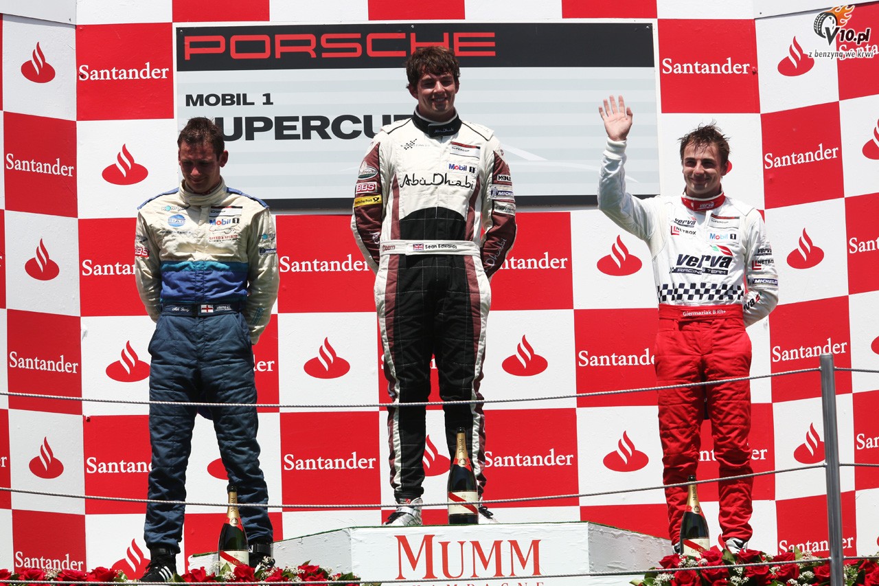 Porsche Supercup, Barcelona: Giermaziak po raz pierwszy na podium!