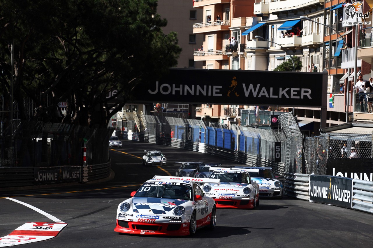 Porsche Supercup, Monako: Zwycistwo Rasta. Giermaziak nie utrzyma pozycji