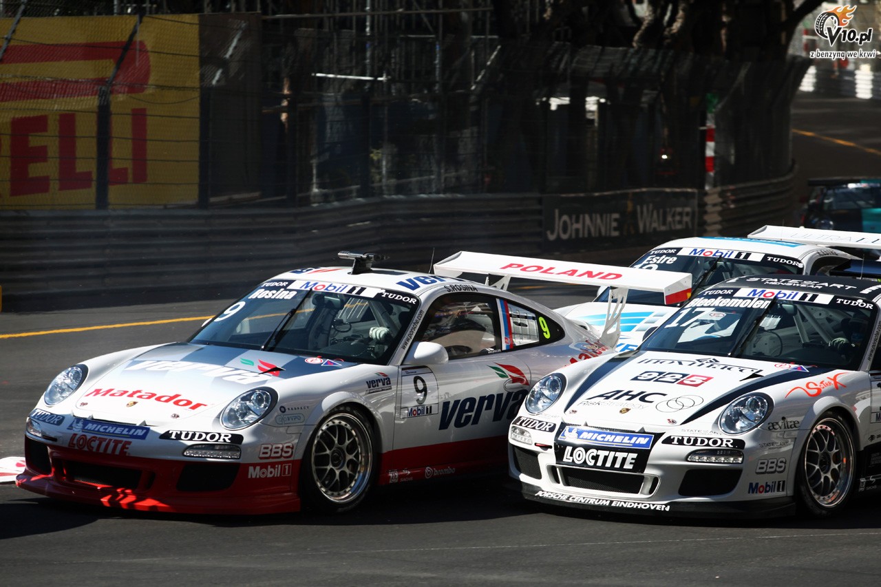 Porsche Supercup, Monako: Zwycistwo Rasta. Giermaziak nie utrzyma pozycji