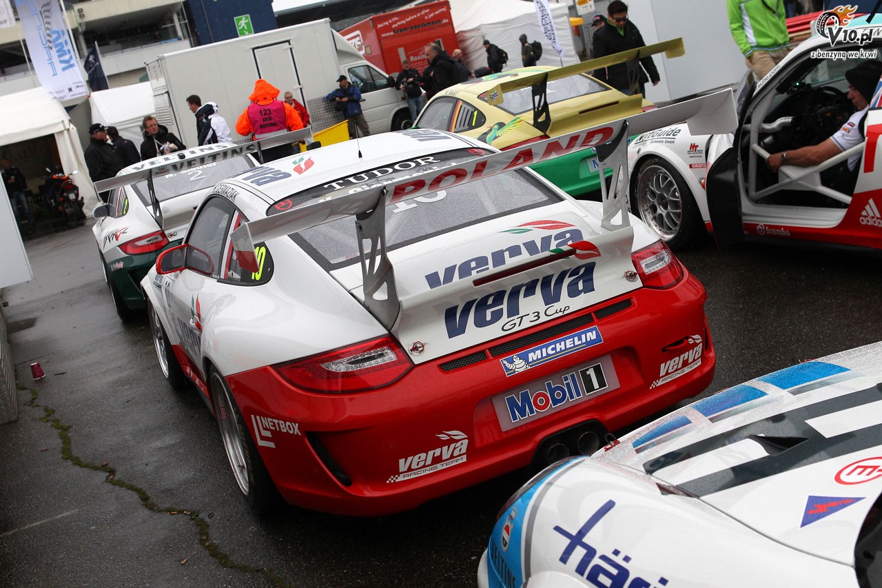 Porsche Carrera World Cup, Nordschleife: Giermaziak dojecha z kopotami