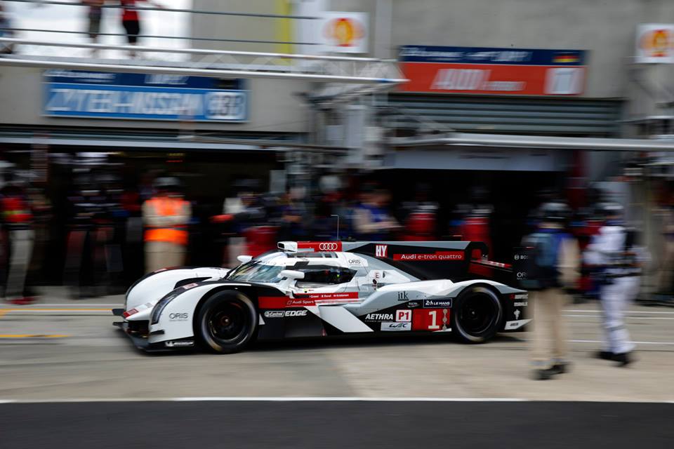 24h Le Mans: Potny wypadek Loica Duvala na treningu. Audi doszcztnie zniszczone