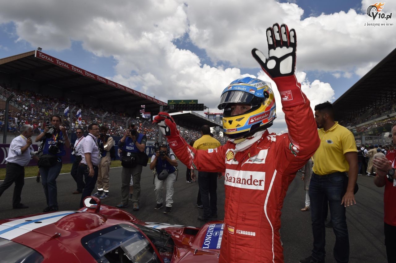 Alonso na 24h Le Mans