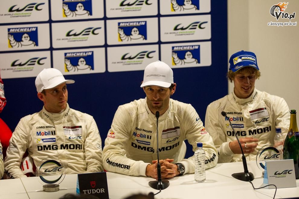 WEC: Webber zachwycony podium w pierwszym wystpie nowym Porsche