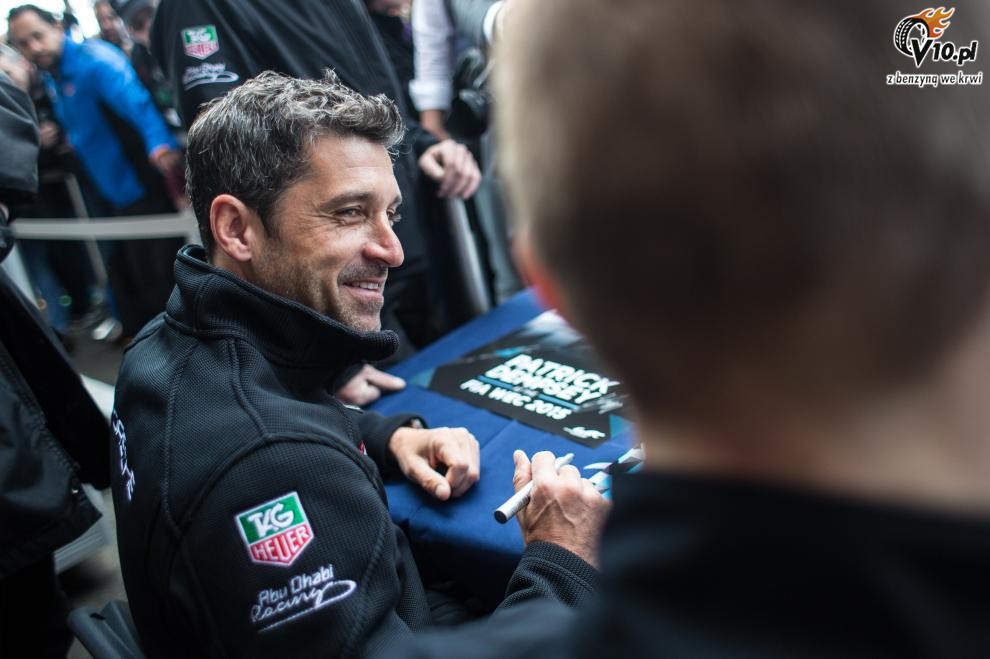 Patrick Dempsey zawiesi karier wycigow